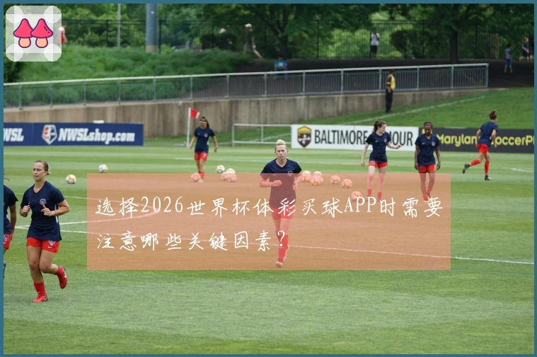 选择2026世界杯体彩买球APP时需要注意哪些关键因素?